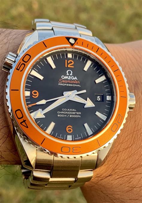 planet ocean orange bezel.